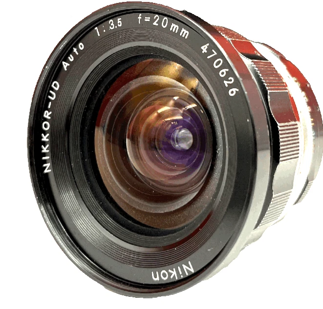 20mm f⁄3.5 Nikkor-UD Auto Lens