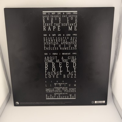 NIRVANA Feels Like the First Time Vinyl 2LP Live 1st Press NM