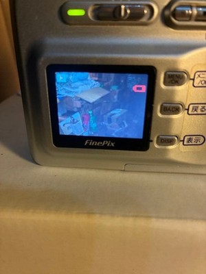 FUJIFILM FinePix F401 Silver Digital Camera 2.1MP 3x Optical Zoom