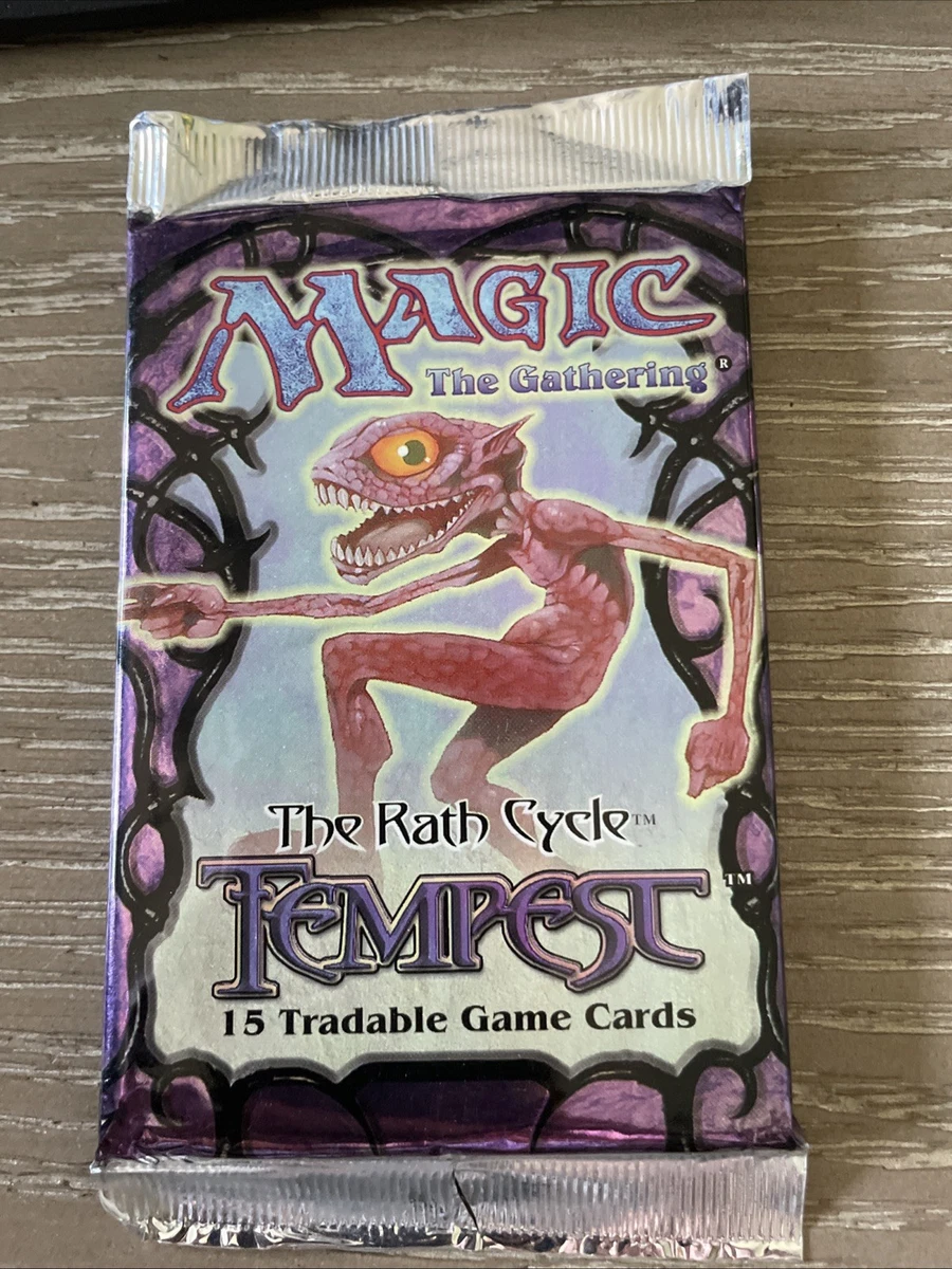Magic: The Gathering Tempest Sealed Collectible Card Game Packs