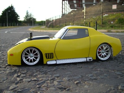 Chevrolet Corvette Stingray body Kamtec HPI Tamiya 1:10 ABS 159 | eBay