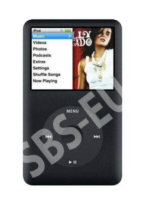Apple iPod Classic 7th Generation 512 256 160 120 80 GB -Black