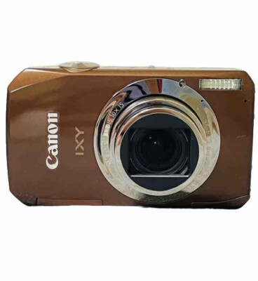 Canon IXY 50S 50 S 10x Zoom Lens Digital Camera Brown Made In