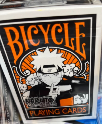 Naruto Dragonball Z Bicycle Playing Cards set of 2 Trump poker