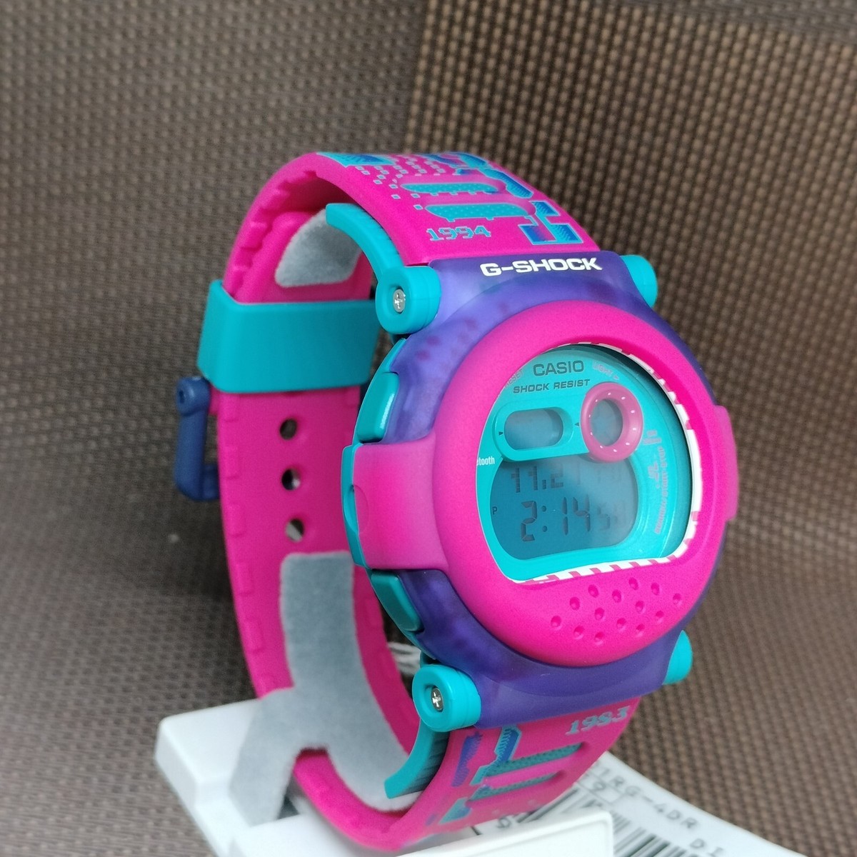 Casio G-Shock G-B001RG-4D Interchangeable Bezel Purple Pink