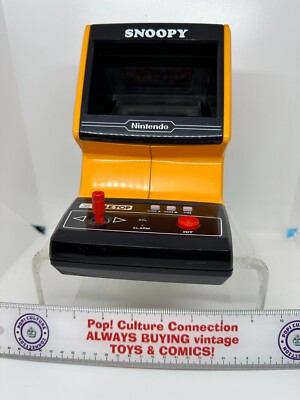 Vintage Rare 1983 Nintendo Snoopy Table Top Arcade Game Tested And