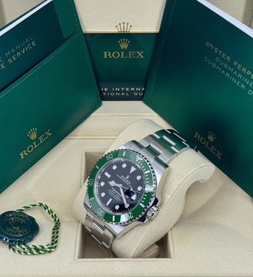 Unworn Rolex Submariner 41mm, Date, MKII, Kermit/Starbucks