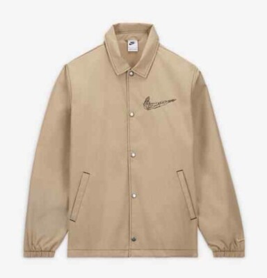 Nike Dia De Muertos Coach Men's Jacket 2colors Black Beige S-XXL