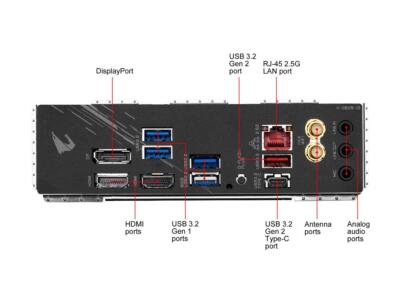 GIGABYTE B550I AORUS PRO AX AM4 AMD B550 Mini-ITX Motherboard with