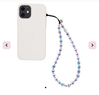 String Ting City Drip Ting Crystal Wristlet Phone Strap Stringting