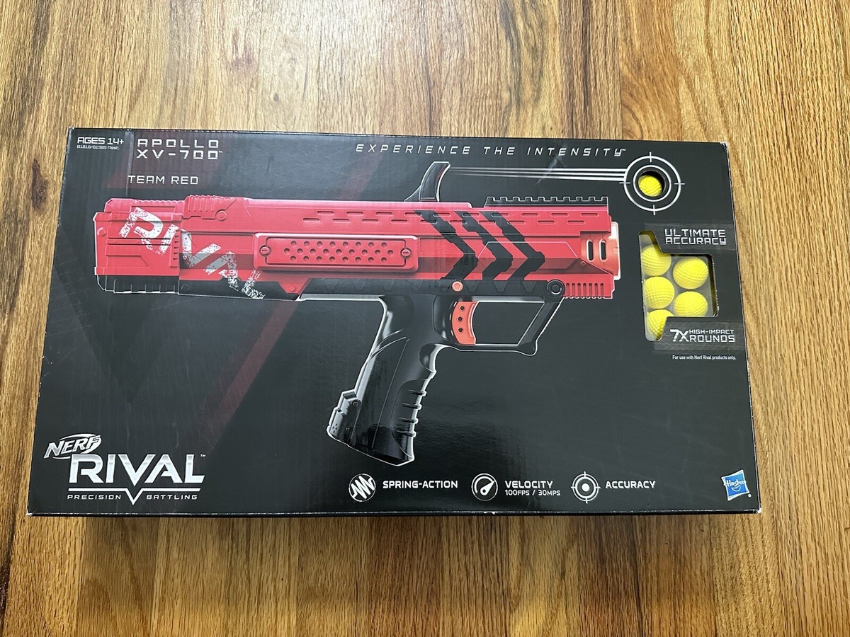 New in Box NERF Rival Apollo XV-700 Blaster Gun- Red | eBay