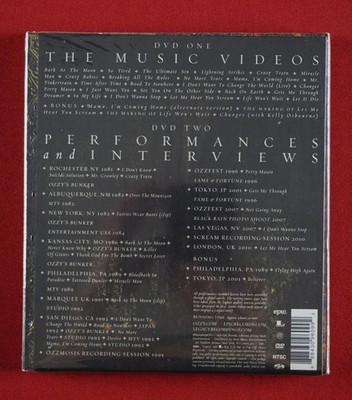 Ozzy Osbourne Memoirs Of A Madman Video Collector 2 DVD Set