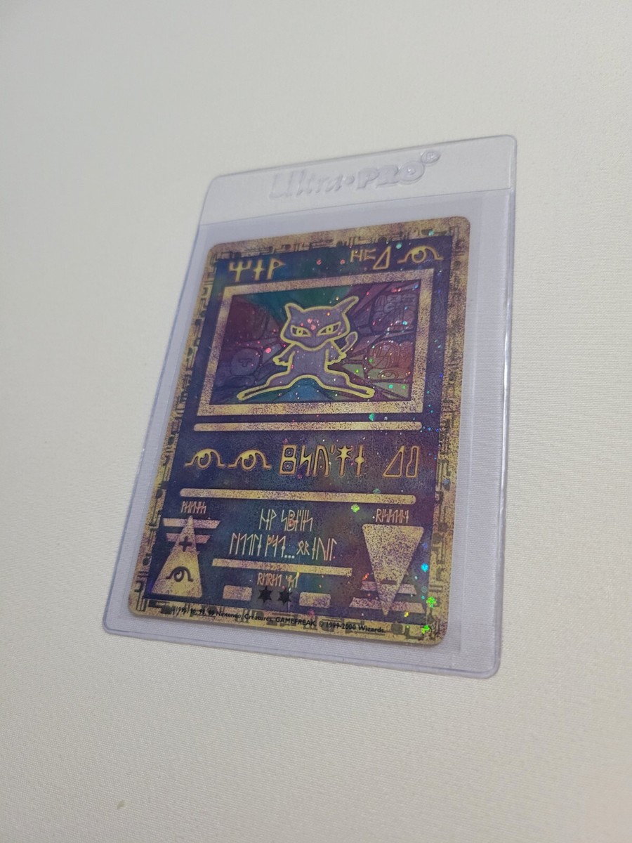 Ancient Mew - Pokemon WOTC Black Star Promo - Pokemon The First
