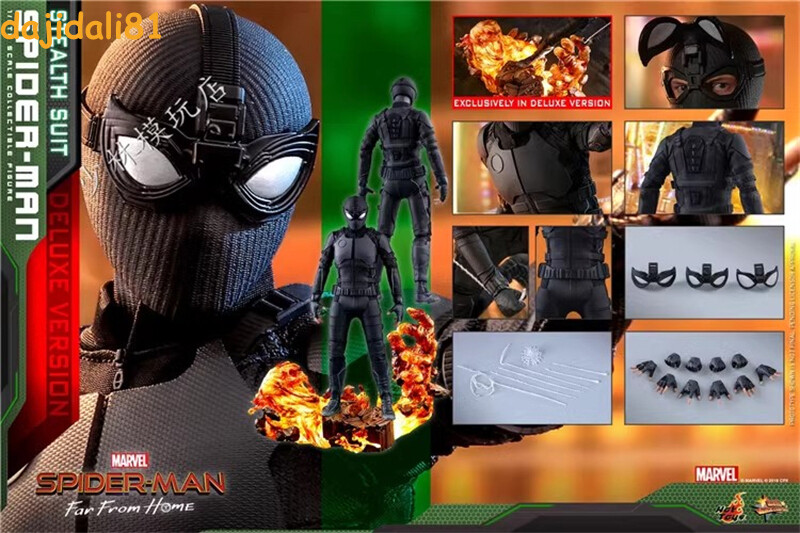 1/6 Spider-Man：Far From Home Stealth Suit Deluxe Action Figure