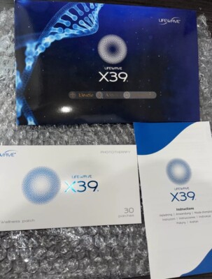 LIFEWAVE X39 Patches - 30 Patches - Elevate, Activate, Regenerate