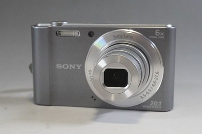 Sony Cyber-shot DSC-W810 20.1MP Digital Camera Silver Japan Used