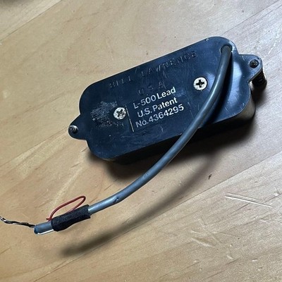 Vintage Bill Lawrence L-500 LEAD Humbucker Pickup Black | eBay
