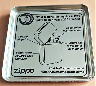 ZIPPO LIGHTER -BRASS- Friends For A Lifetime 70th Anniversary | eBay