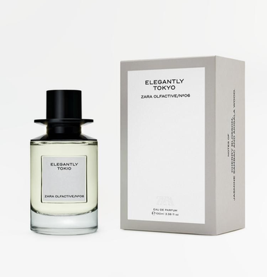 ZARA ELEGANTLY TOKYO N.6 EDP Spray Fragrance Women Perfume 100 ml