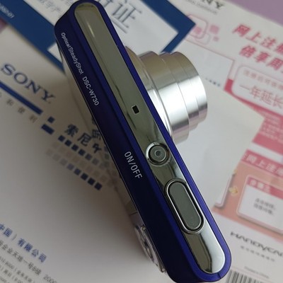 SONY Cyber-shot DSC-W730 16.1 MP CCD Vintage Digital Camera 8x