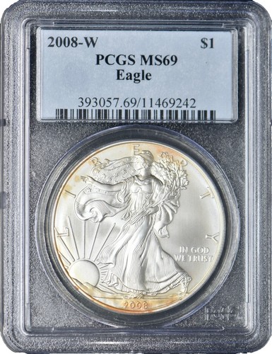 2021 American Silver Eagle T1 PCGS MS70 Donald Trump History Label