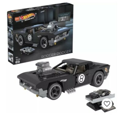 Mega Construx- Hot Wheels RODGER DODGER Magic 8 ball NEW 2021 Rare