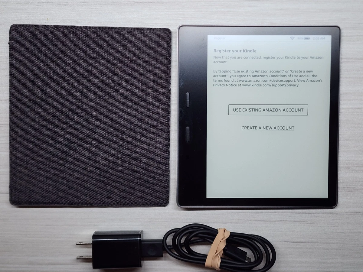 Amazon Kindle Oasis (9th Generation) 7 in - 8.9 in Screen eBook