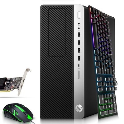 HP ProDesk G3 Tower Gaming PC i5-7500 16GB RAM 256GB SSD NVIDIA GT