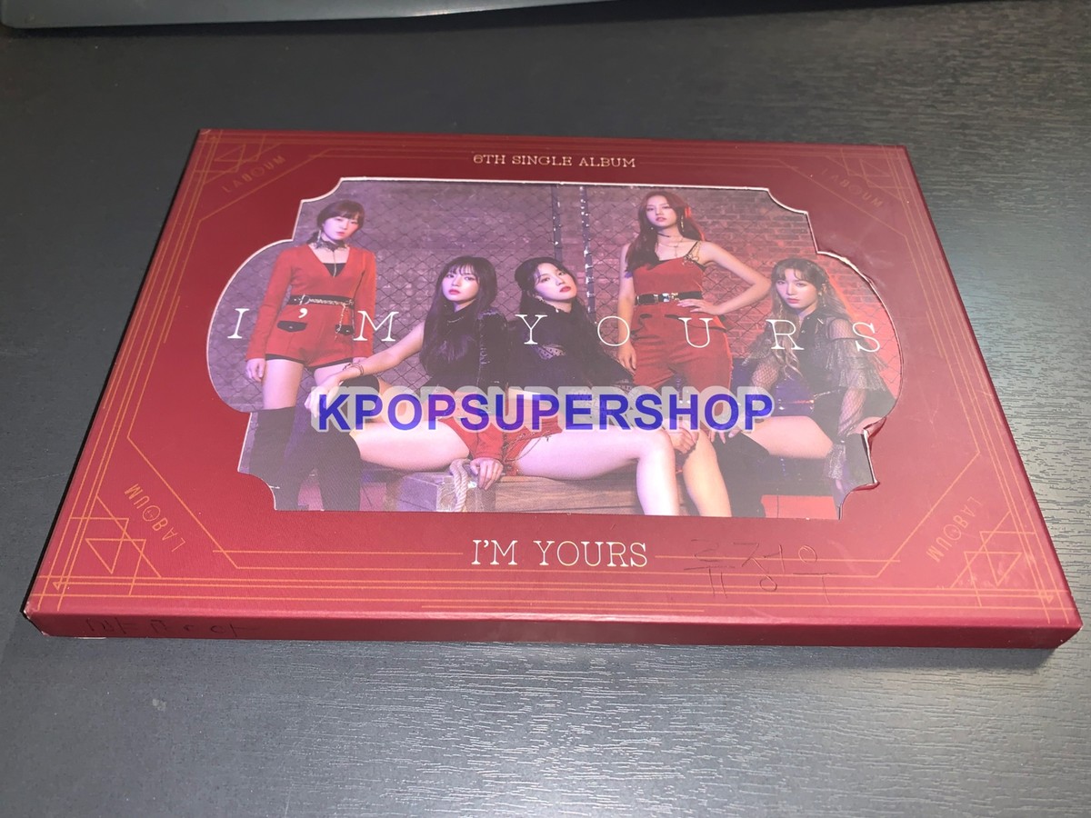 Laboum 6th Single Album I'm Yours CD Damaged No Photocard Sixth