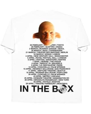 Online Ceramics x OPN Oneohtrix Point Never Again Tour T-Shirt Old