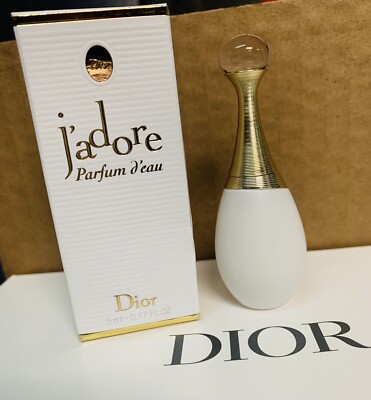 New Dior J'adore Parfum d'Eau Deluxe Mini Sample 0.17oz 5ML | eBay