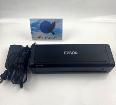 EPSON Scanner DS-360W Seat feed A4/Postcard etc. double-sided Wi