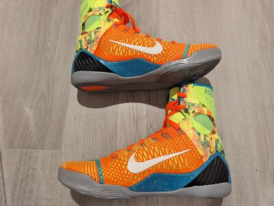 DS NIKE AIR ZOOM KOBE IX 9 INFLUENCE MULTI COLOR ELITE sz 9 halo