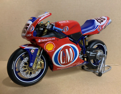 MEGA RARE MINICHAMPS DUCATI 2001 BEN BOSTROM FULL LM LIVERY WSBK