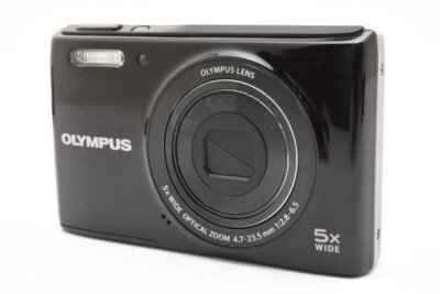 Olympus Stylus VG-180 Black 5x Wide Zoom Digital Camera from Japan