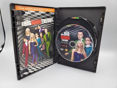 The Big Bang Theory Season 6 DVD Jim Parsons Johnny Galecki | eBay