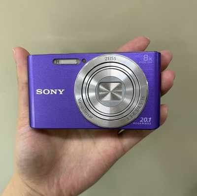 Sony Cyber-shot DSC-W830 20.1mp 8x Optical Camera Purple | eBay
