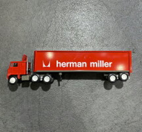 Herman Miller Eames WINROSS Initial Logo Trailer Truck Aluminum