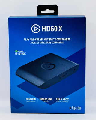 ELGATO HD60 X 1080p60 HDR10 External Capture Card for PS5 & XBOX