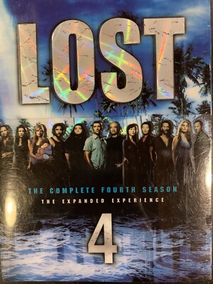 LOST Complete Season 1 2 3 4 TV Series DVD Box Set Lot 1-4