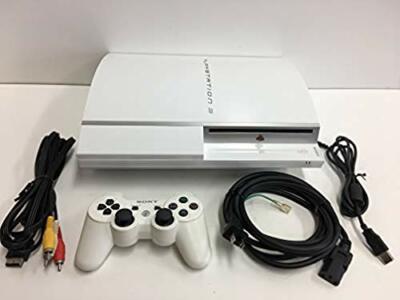 PLAYSTATION 3 (40GB) PS3 sony Ceramic white japan | eBay