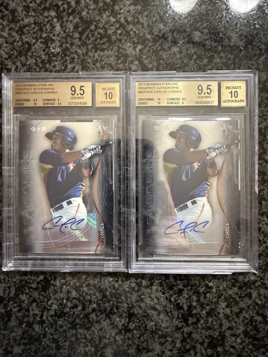 Carlos Correa Autographed Baseball Trading Cards for sale | eBay