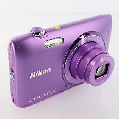 Nikon COOLPIX S3500 Purple 20.0MP Digital Camera | eBay