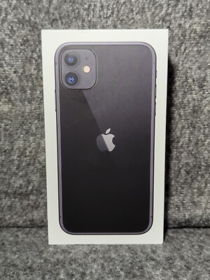 Apple iPhone 11 Black 64GB (Empty Box Only) | eBay