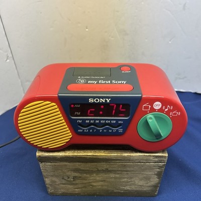 my first sony ICF-C6000 clock radio ラジオ・コンポ my first sony