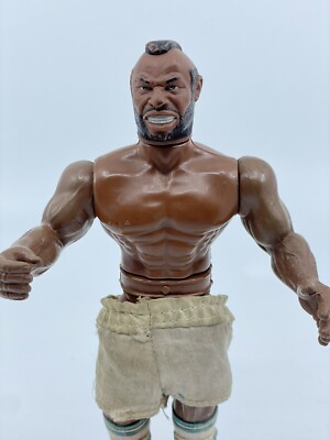 CLUBBER LANG Vintage Mr. T 1983 Rocky 3 Boxing Action Figure