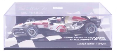 Minichamps Honda F1 Racing Ra106 #12 Jenson Button Winner Hungary