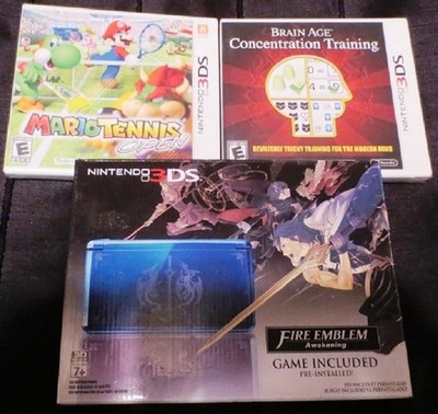 Nintendo 3DS Fire Emblem: Awakening Limited Edition Blue Handheld