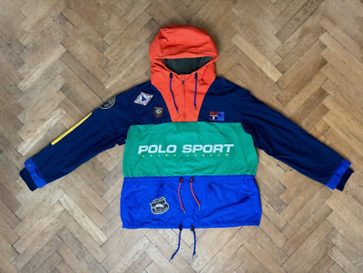 Ralph Lauren Polo Sportsman Color Block Mountain Expedition Anorak