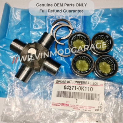 Genuine OEM Universal Joint Spider Kit 04371-0K110 Fits 2000-2006